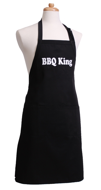 Men's BBQ King (black) Apron