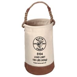 Leather-Bottom Bucket