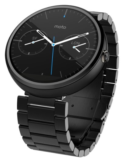 MOTO 360 SILVER ANDROID SMART WATCH