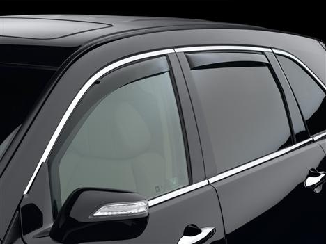 Side Window Deflectors - Front & Rear Set