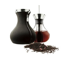 Large Black Teapot by Eva Solo | Luhse Tea