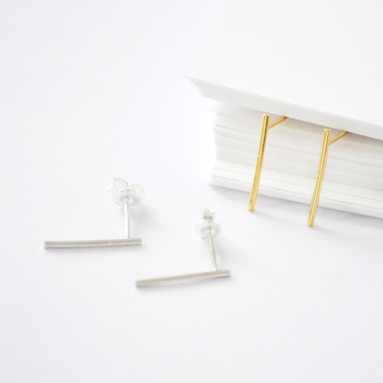Slim Line Earrings                         – sarah & bendrix
