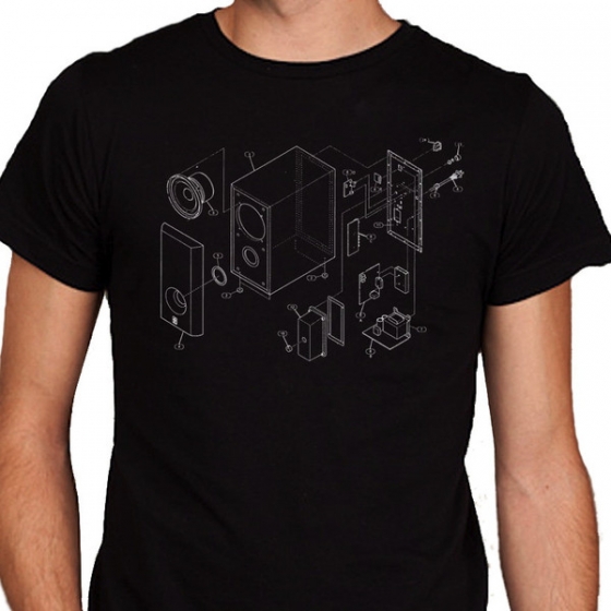 Music Speaker Diagram T-Shirt                         – sarah & bendrix