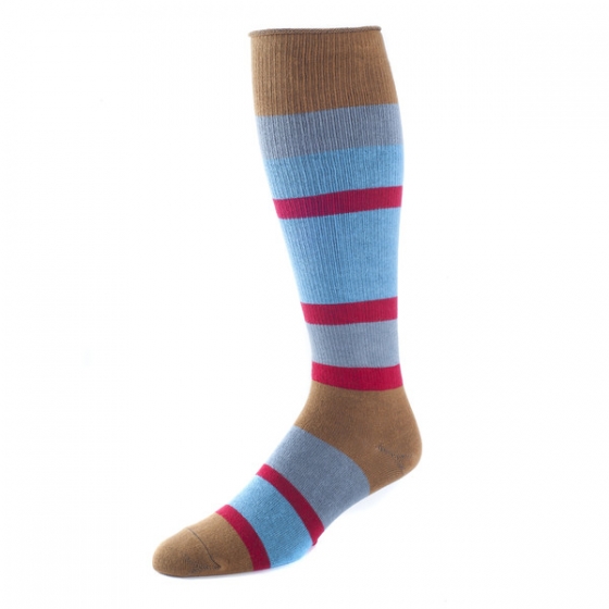 Dean- Over Calf Multi Stripe