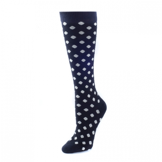 Betty- Knee High Socks Polka Dot