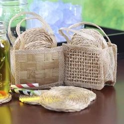 Eco-Friendly Bag and Coasters Set