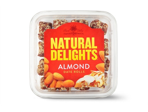 Almond Medjool Date Rolls