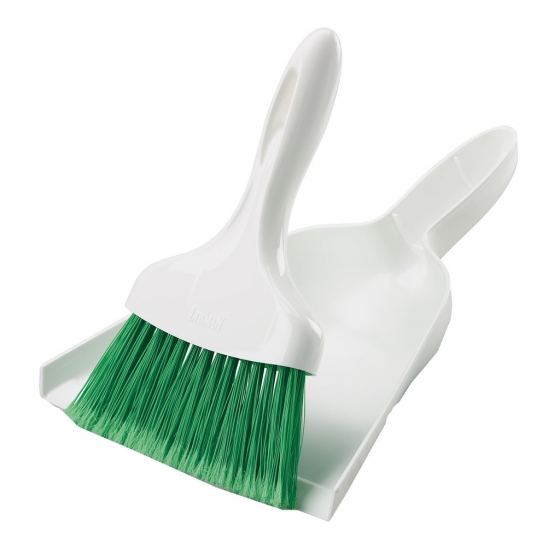Dust Pan with Whisk Broom