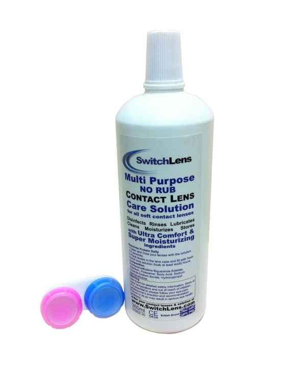 360ML SOLUTION AND LENS CASE
