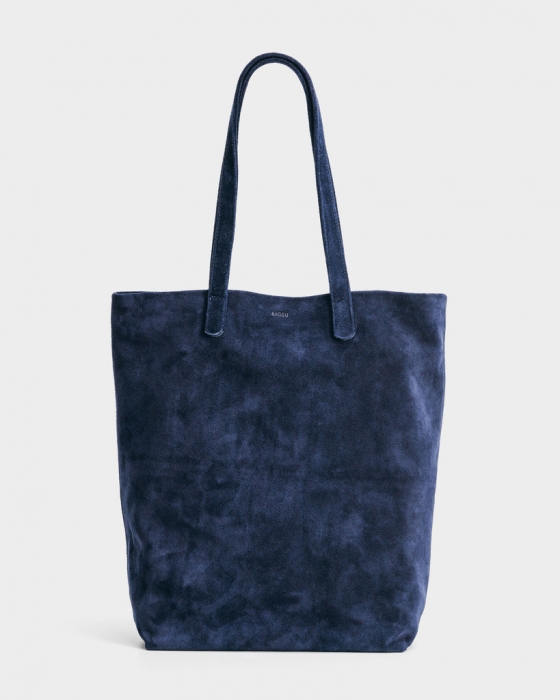 Basic Tote Midnight Suede