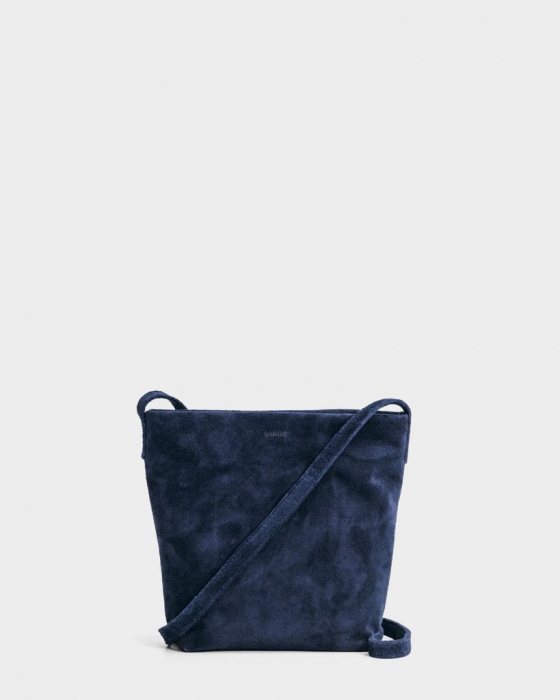 Cross Body Purse - Midnight Suede