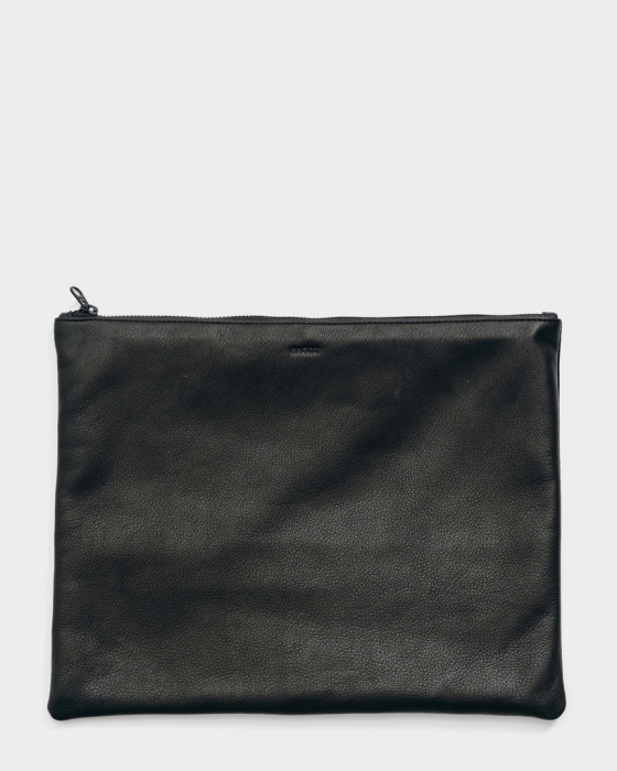 Large Flat Pouch - Black