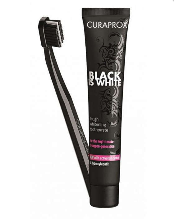 BLACK IS WHITE TOOTHPASTE