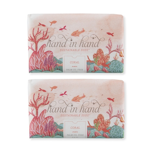 Coral Bar Soap - 2 Pack