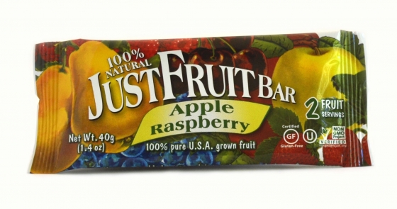 JustFruit Apple Raspberry Bar