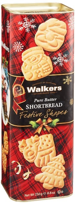 Shortbread Cookies Shortbread Festive Shapes (Pack of 12) 8.8 oz