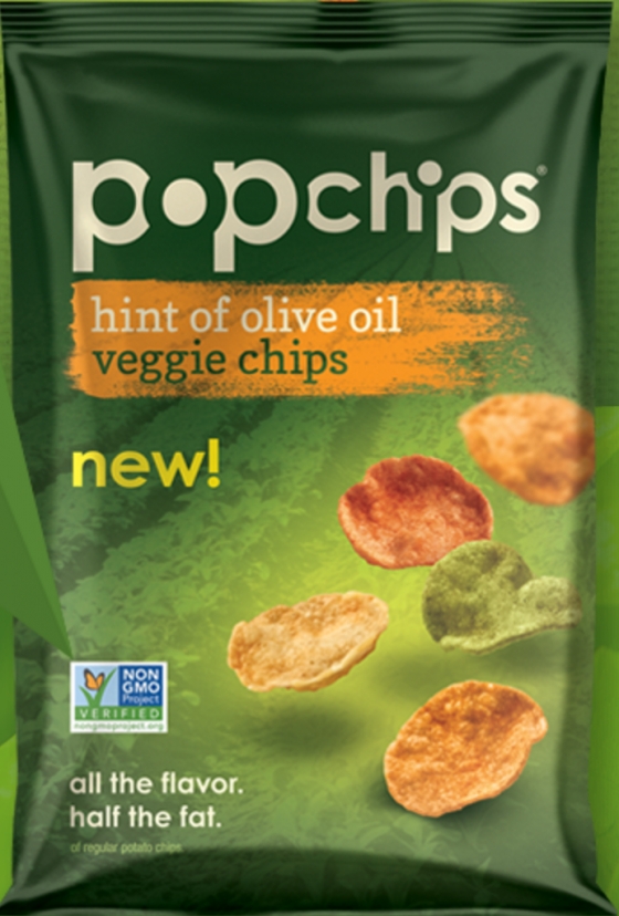 Hint of Olive Oil  Veggie Popchips