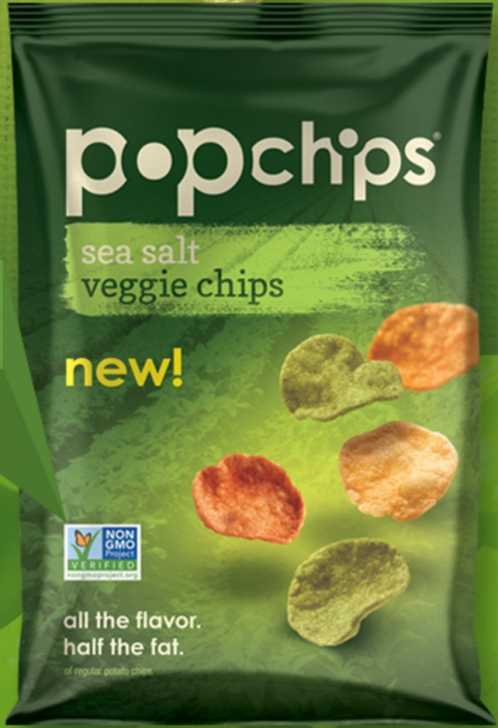 Sea Salt  Veggie Popchips