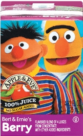 Sesame Street Juices Bert & Ernie`s Berry