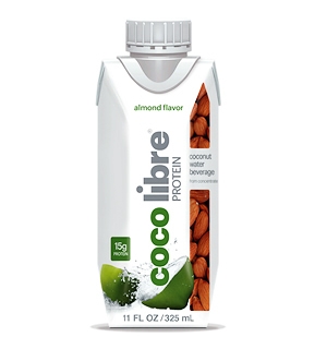 COCO LIBRE Coconut Water + Protein Almond,11oz