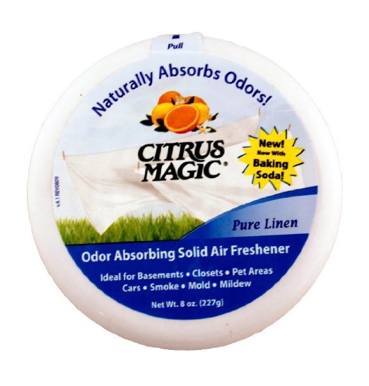 CITRUS MAGIC Solid Odor Absorbers Pure Linen