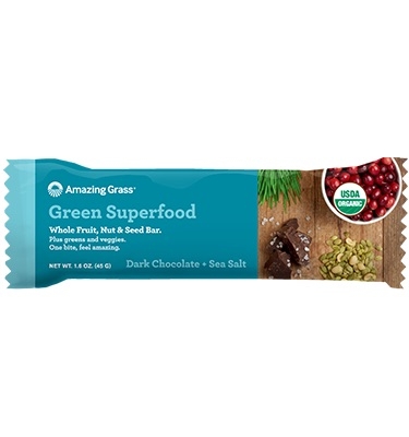 Green Superfood Dark Chocolate & Sea Salt