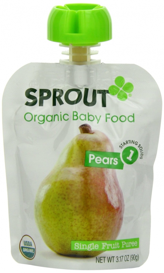 Stage 1 Pouch Foods Pears