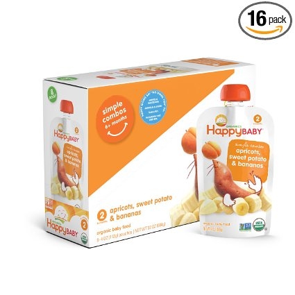 Stage 2 Pouch Foods Apricots & Sweet Potatoes