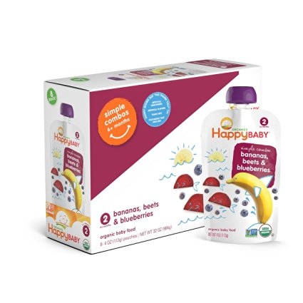 Stage 2 Pouch Foods Bananas, Beets & Blueberries
