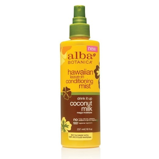 Hawaiian Hair Care Leave In Conditioning Mist, Coconut Milk