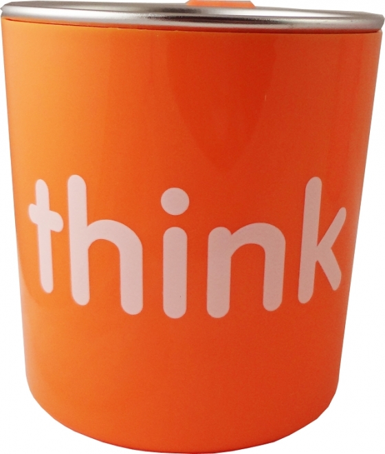 BPA Free Feeding Separates Kids Cup, OrangeFuture UNFI Disco    1 EA