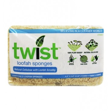 Loofah Sponge 2ct