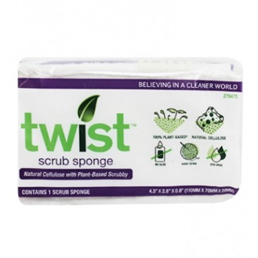 Plant-based Scrub Sponge 1ct