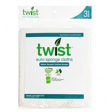 Euro Sponge Cloth 3pk