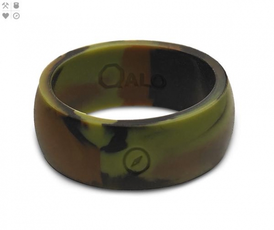 MEN'S OUTDOORS CAMO SILICONE RING