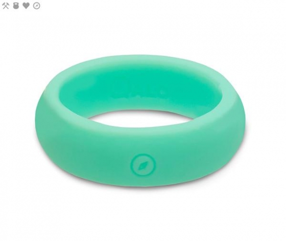 WOMEN'S OUTDOORS AQUA FOXFIRE SILICONE RING