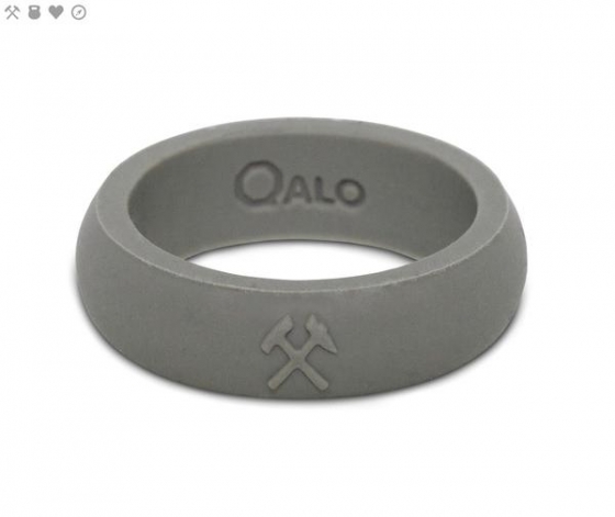 WOMEN'S QUALITY CEMENT GREY Q2X RING