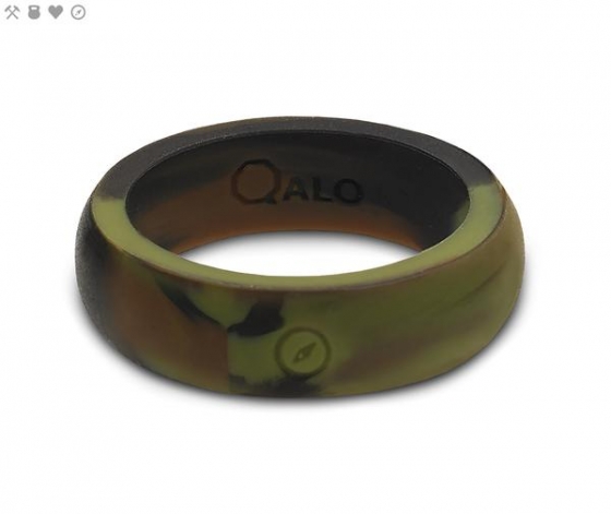 WOMEN'S OUTDOORS CAMO SILICONE RING