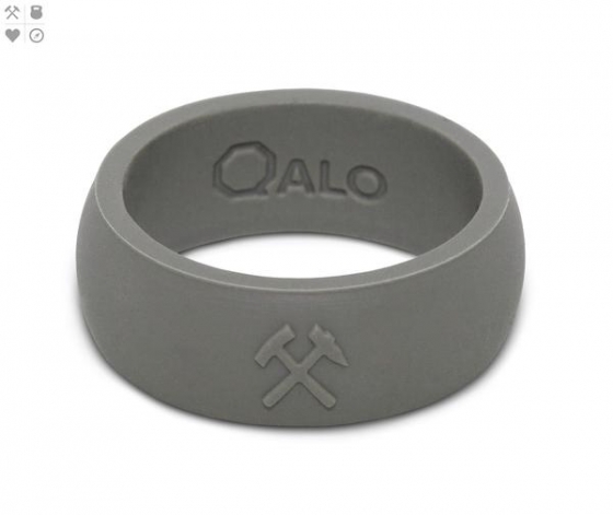 MEN'S QUALITY CEMENT GREY Q2X RING