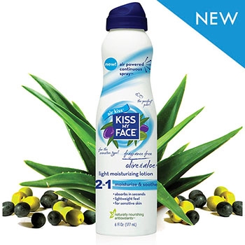 Olive & Aloe® 2n1 Light Moisturizing Body Lotion Air Powered Spray®