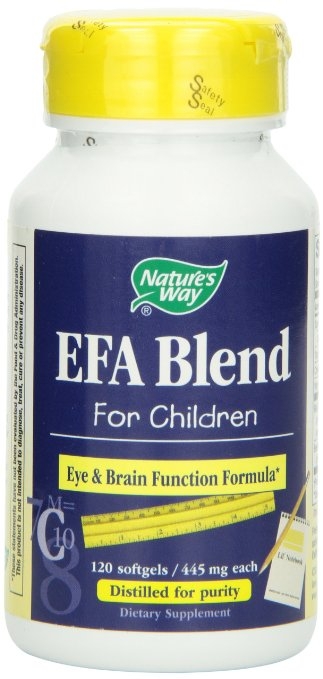 EFA Blend for Children, 120 Softgels