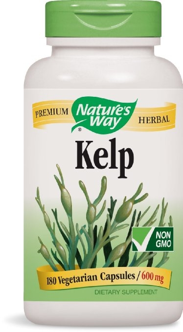 Kelp Capsules, 180-Count, 600mg