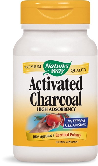 Activated Charcoal, 100 Capsules
