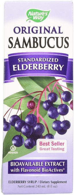 Sambucus Black Elderberry Original Syrup, 8 Ounce