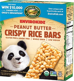 Peanut Butter Crispy Rice Bars