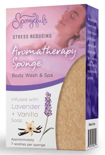Spongefuls Aromatherapy Sponges Lavender & Vanilla