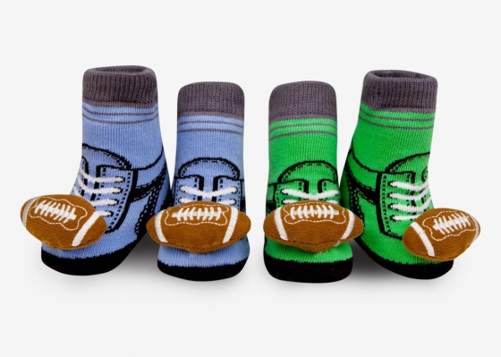 Football Rattle Socks