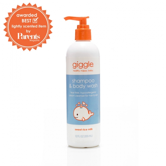 giggle shampoo & body wash - 12 fl oz.