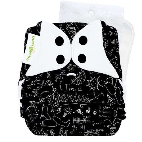 Original -- Pocket Style Cloth Diaper + Inserts (Print)