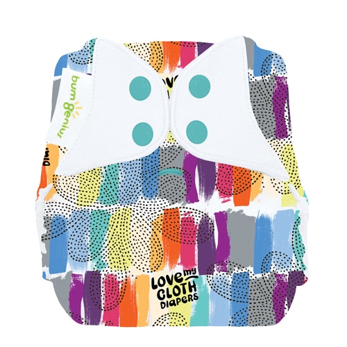 Freetime -- All-in-one Cloth Diaper (Print)